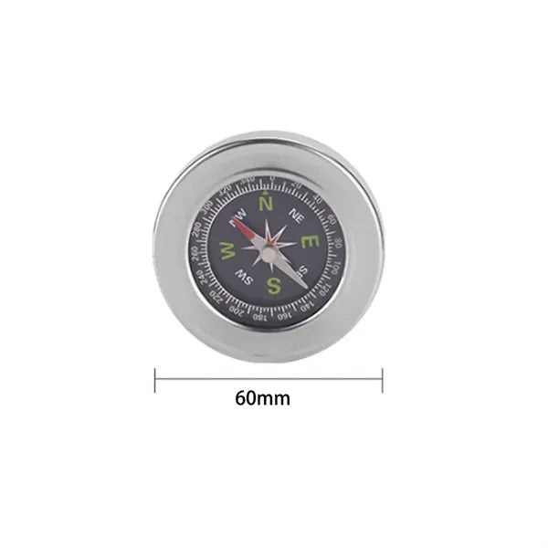 Mini Round Metal Compass