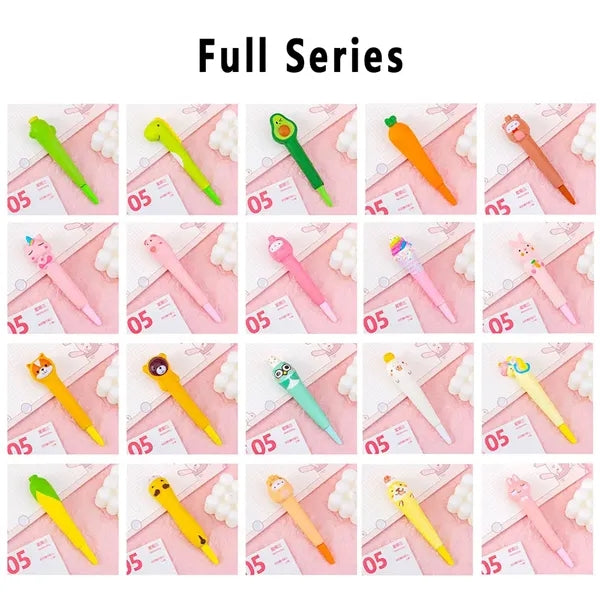 Animal Squishy Fun Pens for Kids & Teens