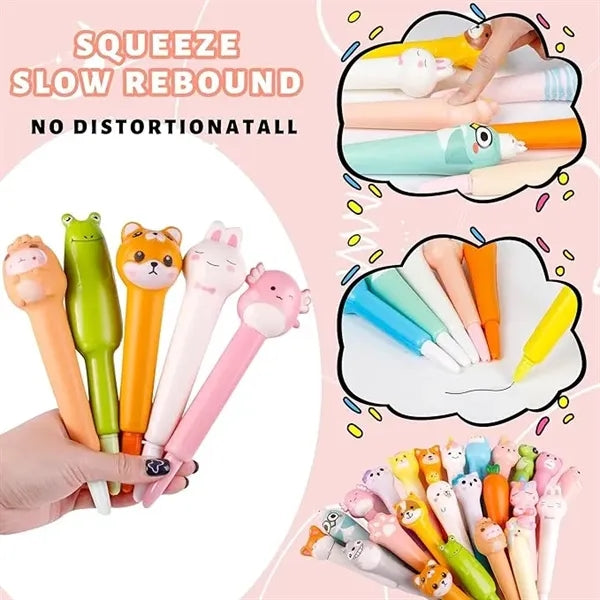 Animal Squishy Fun Pens for Kids & Teens