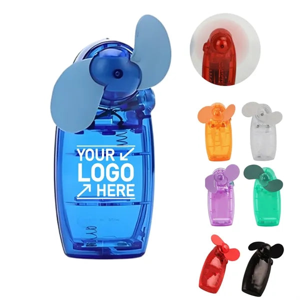 Quiet Dual Blade Handheld Fan