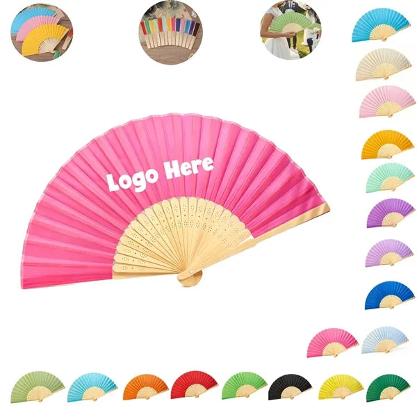 Bamboo Frame Hand Fan