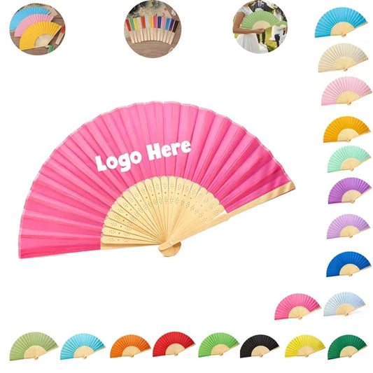 Bamboo Frame Hand Fan
