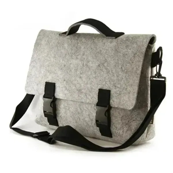 Felt Laptop Messenger Bag