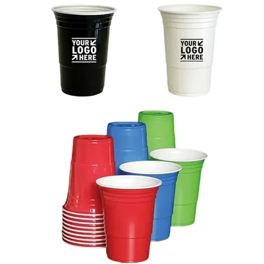 Colored Disposable Plastic Cups
