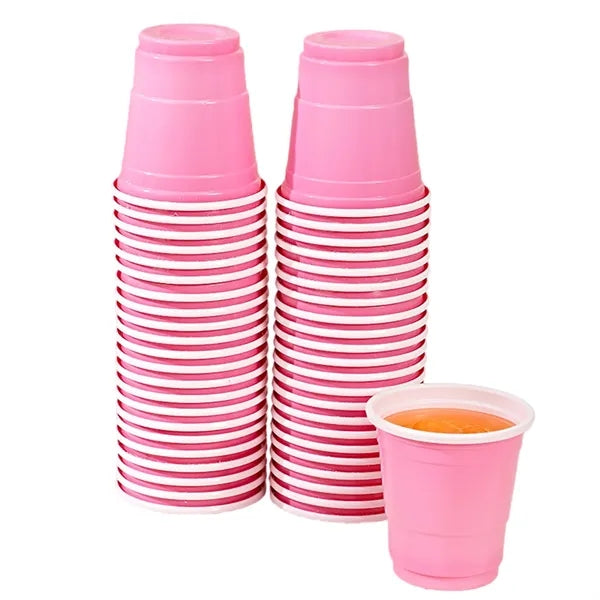 Colored Disposable Plastic Cups