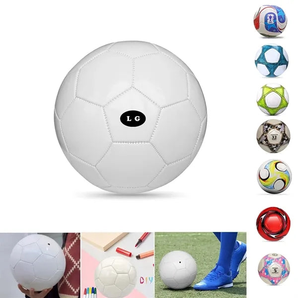 Size 5 Lightweight PVC Soccer Ball