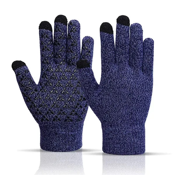 Thickened Knitted Touch Screen Gloves