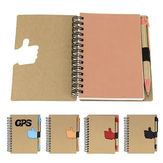 70 Pages Kraft Wood Notebook Kit
