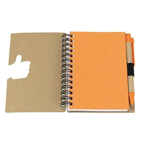 70 Pages Kraft Wood Notebook Kit