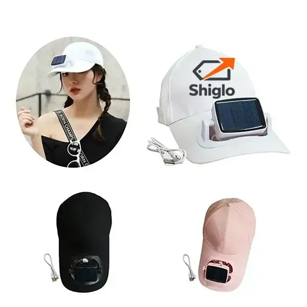 Solar Powered Fan Hat