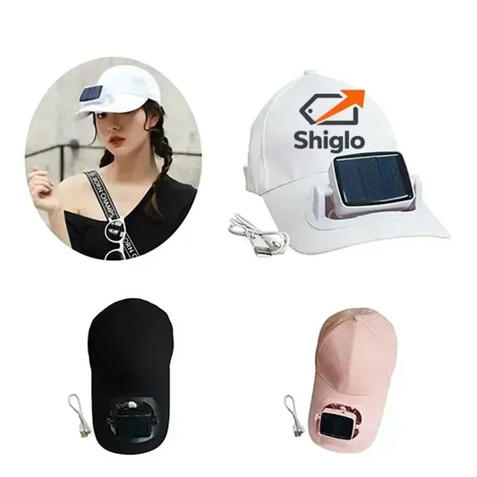 Solar Powered Fan Hat