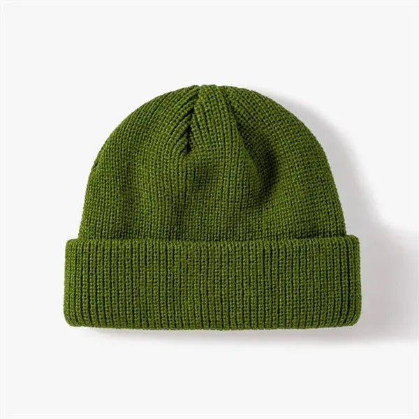 Unisex Winter Warm Acrylic Knitted Beanie