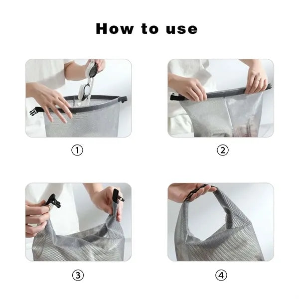 Travel toiletry bag clear waterproof large for gym & holiday