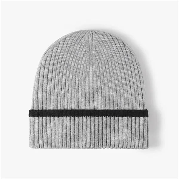 Winter Warm Fleece Lined Knitted Beanie