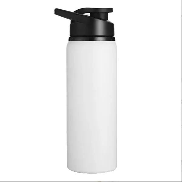24oz Insulated Stainless Steel Sport Bottle with Straw
