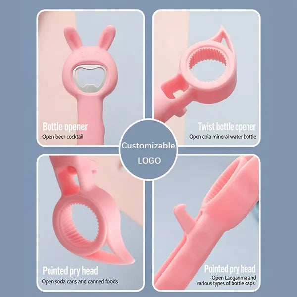 The Ultimate 4-in-1 Multi-Function Bottle Opener