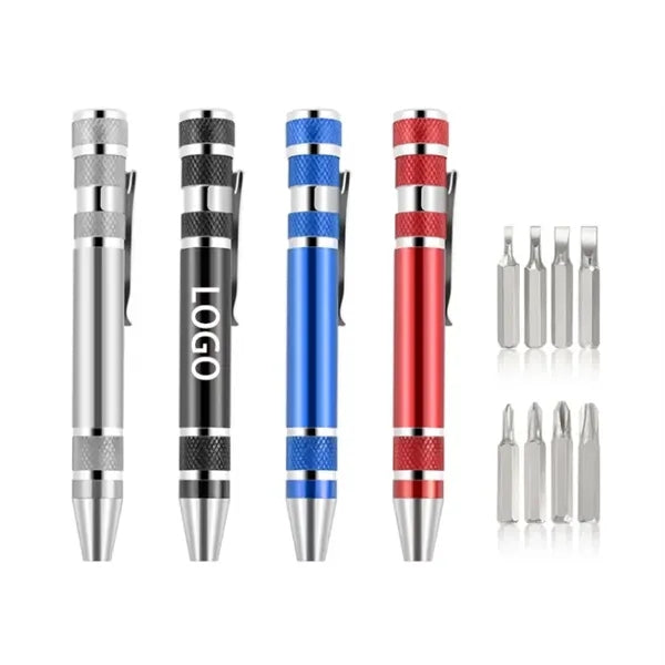 8 in 1 Magnetic Pocket Screwdriver