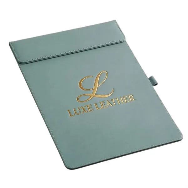 A4 Leather Conference Clipboard with Pen Holder