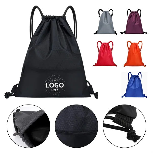 Waterproof drawstring backpack