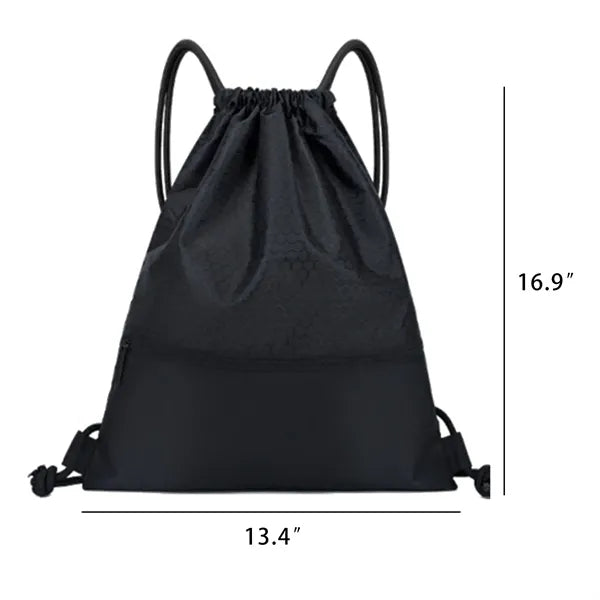 Waterproof drawstring backpack