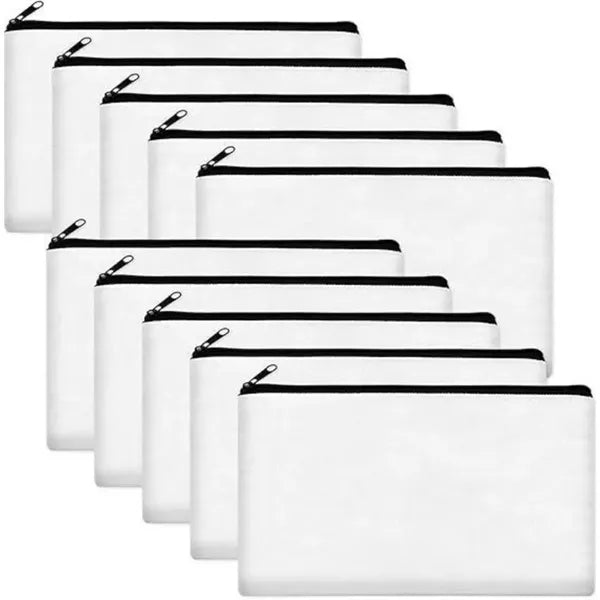 Cotton Zipper Pouches Case