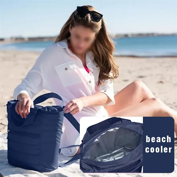 14 can insulated cooler backpack tote for fishing hiking
