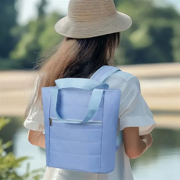 14 can insulated cooler backpack tote for fishing hiking