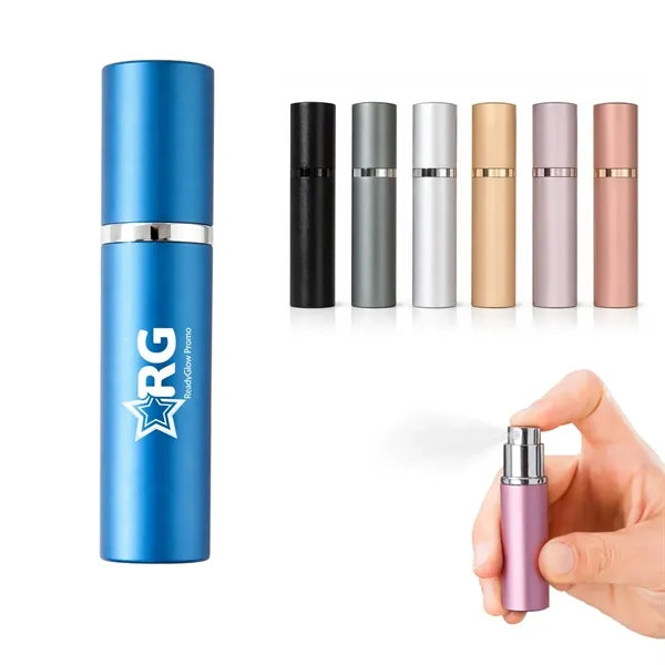 5ml Aluminum Refillable Perfume Spray Bottle