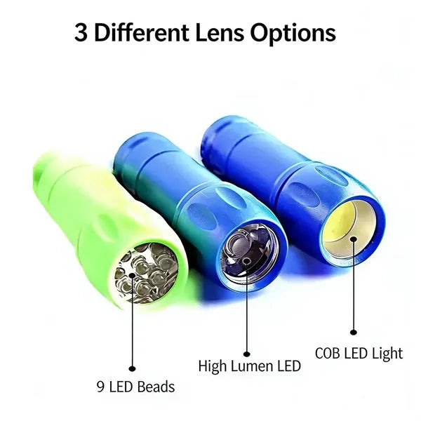 Mini Handheld Battery Operated LED Flashlight