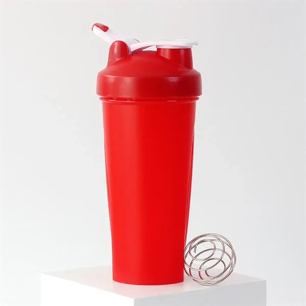 20oz Shaker Bottle with Wire Whisk Ball