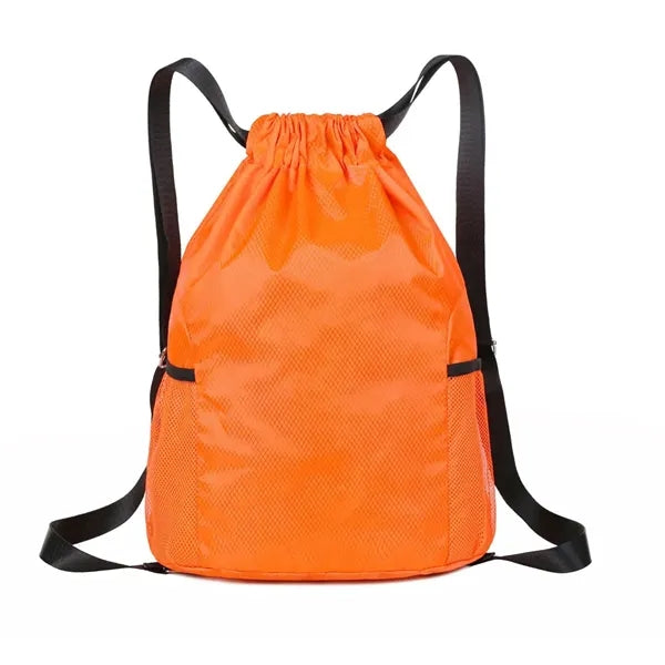 Oxford Basketball Drawstring Backpack