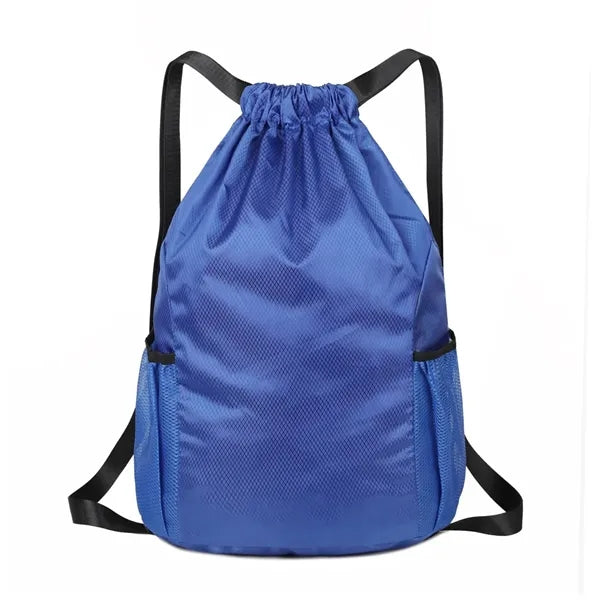 Oxford Basketball Drawstring Backpack