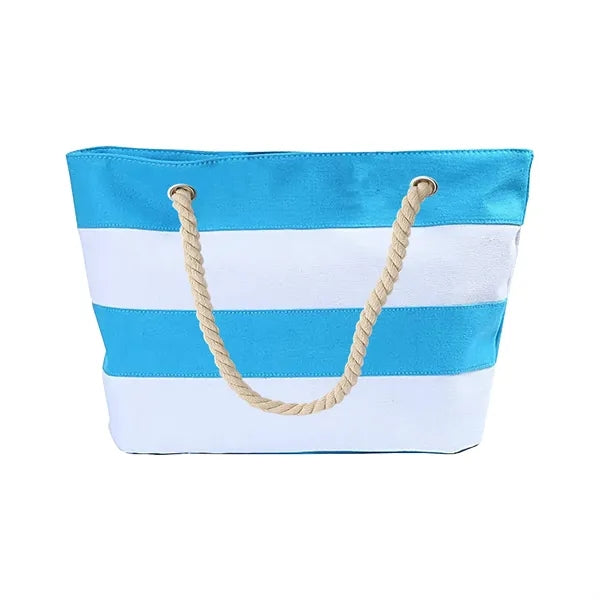 Striped Cotton Tote