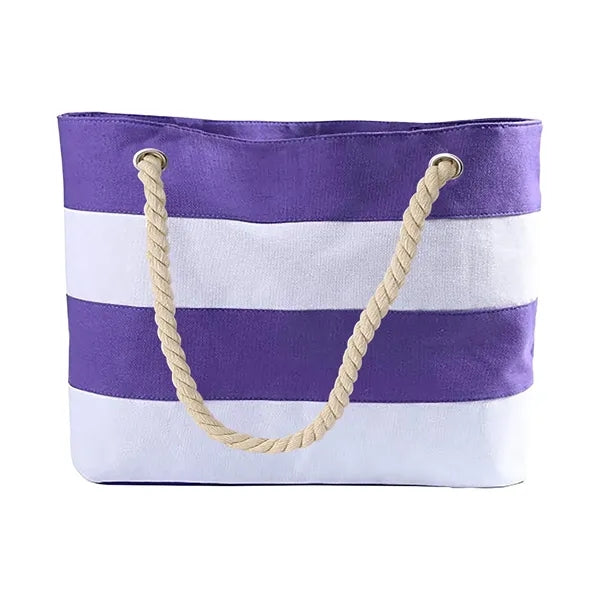 Striped Cotton Tote