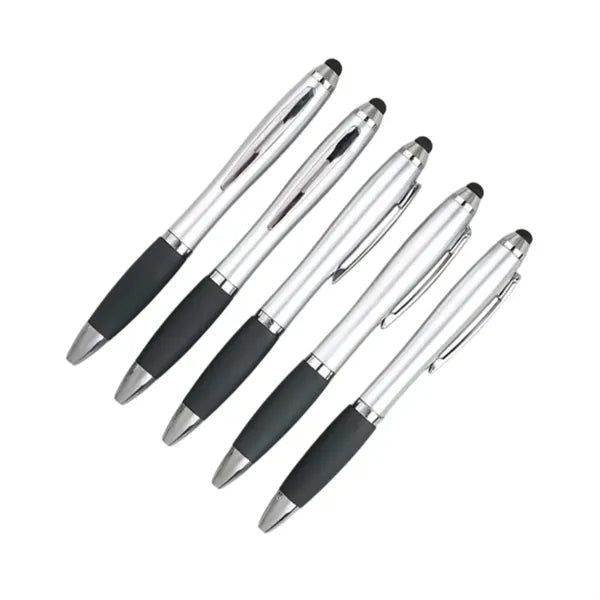 1mm Curvy Touch Screen ABS Plastic Stylus Ballpoint Pen