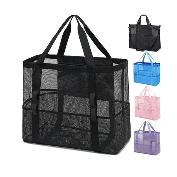 Mesh Beach Tote Travel Bag