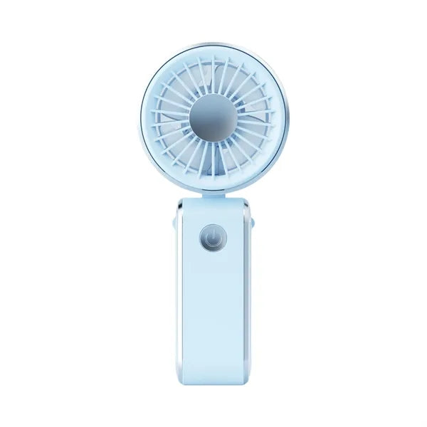 Portable Neck Fan Folding Handheld Mini USB Rechargeable