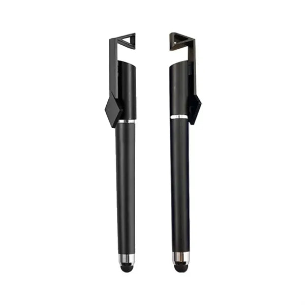 Multi-Functional ABS Phone Stand Stylus Ballpoint Pen
