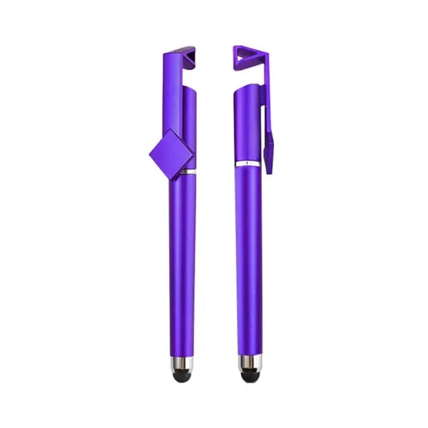 Multi-Functional ABS Phone Stand Stylus Ballpoint Pen