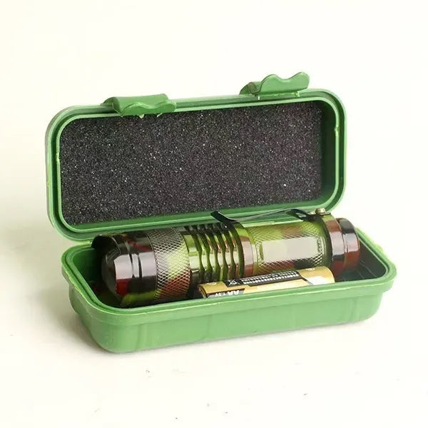 Camouflage LED Metal Flashlight