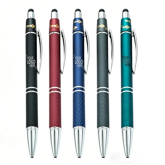 Aluminum Rotating Fidget Office Stylus Pen