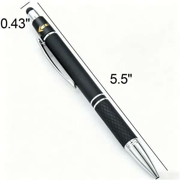 Aluminum Rotating Fidget Office Stylus Pen