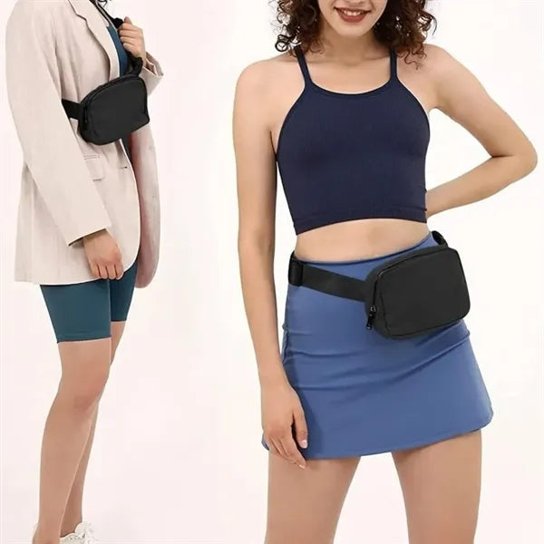 Adjustable sports waist bag