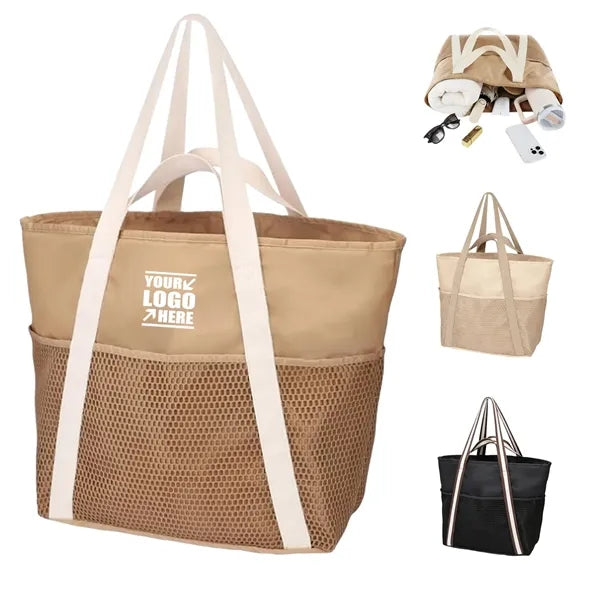 Waterproof and sandproof travel beach bag