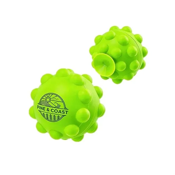 Silicone Stress Ball Suction Cup Phone Case Mount