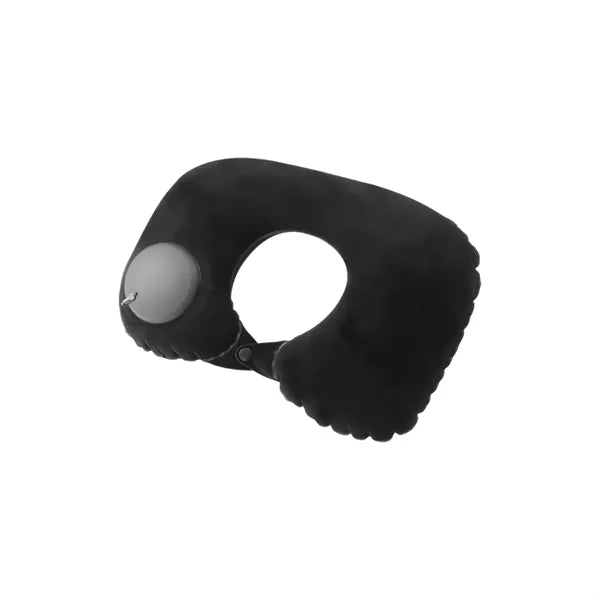 Flocked Inflatable U-Shaped Pillow