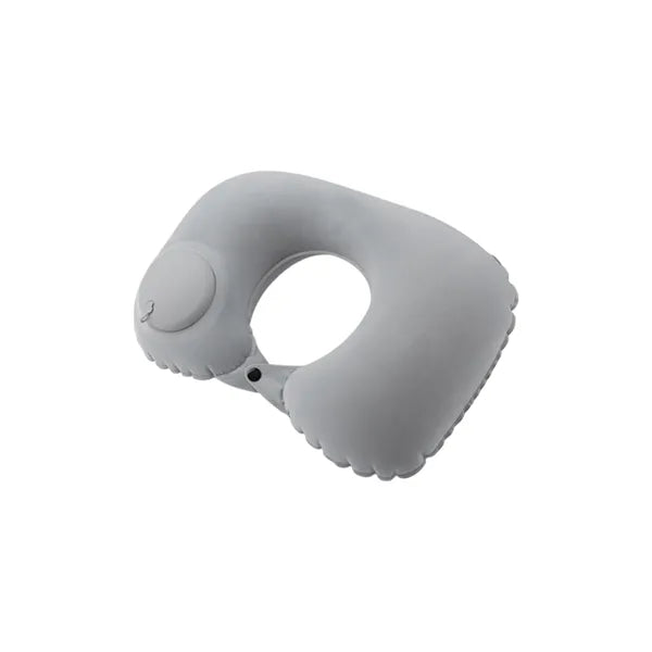 Flocked Inflatable U-Shaped Pillow