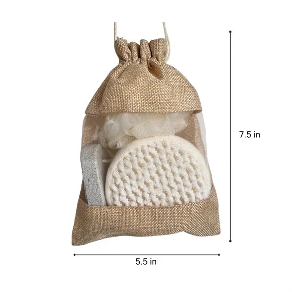 Three-pieces bath gift set