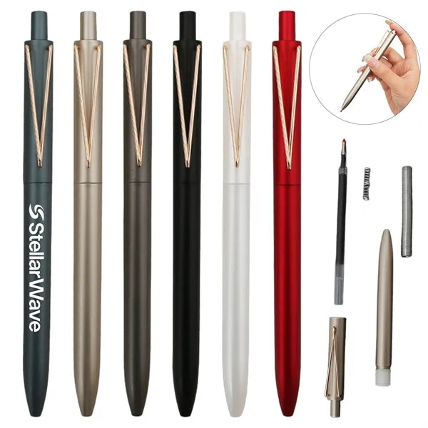 Plastic Ballpoint Pen Click Action Custom Logo Gift