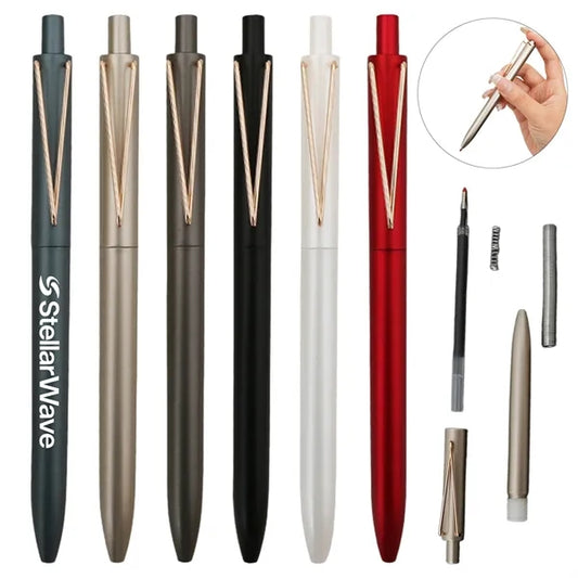 Plastic Ballpoint Pen Click Action Custom Logo Gift
